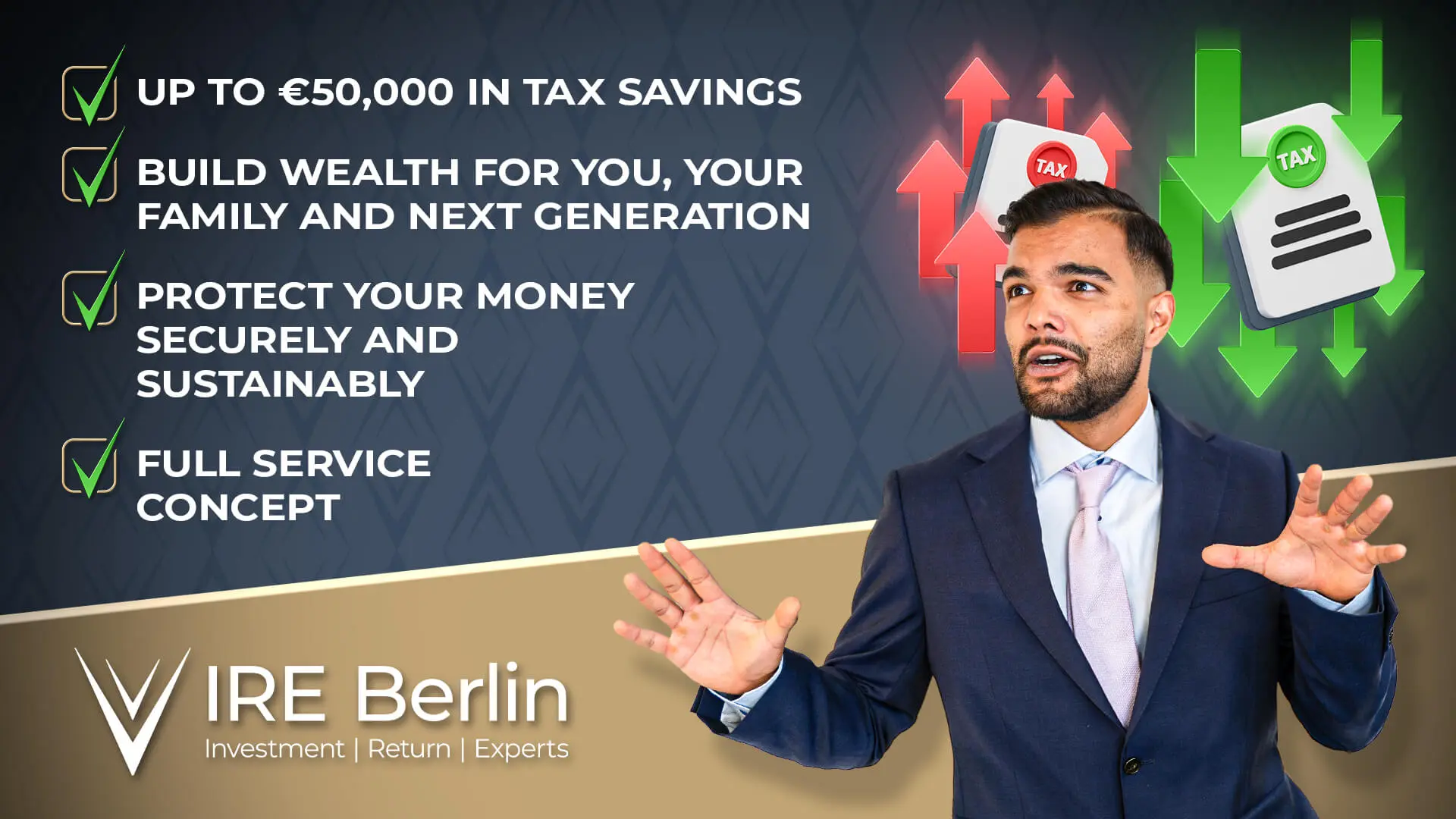 Illustration Steuern sparen